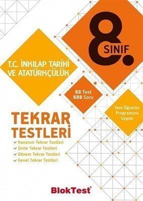 Bloktest 8.Sınıf T.C İnkılap Tar.Tekrar Testleri