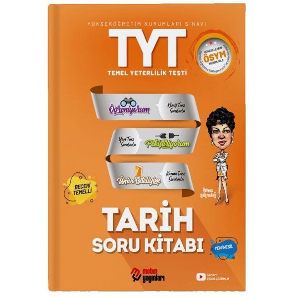 Metin Yayınları Tyt Tarih Soru Kitabı