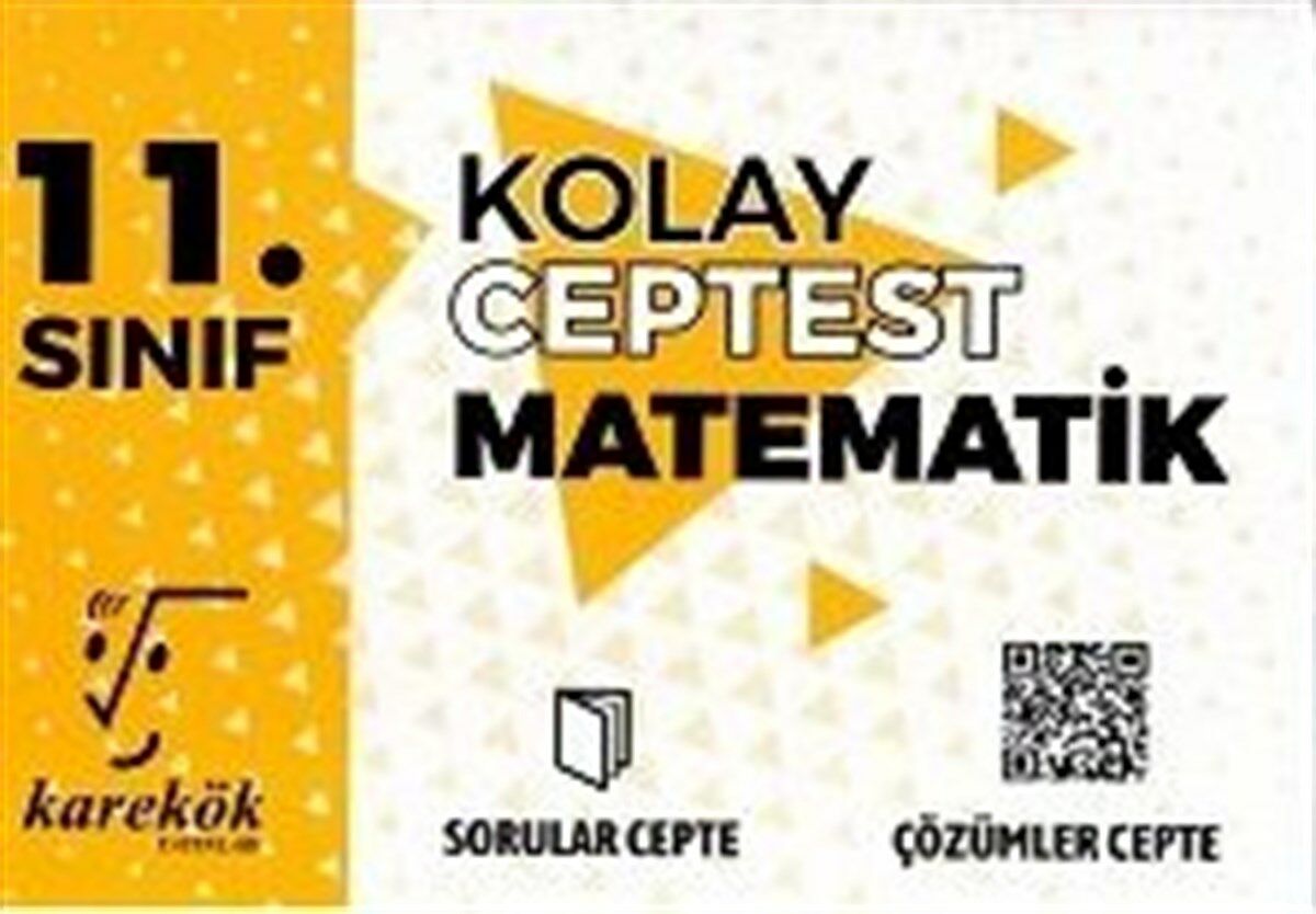 Karekök 11.Sınıf Cep Test Matematik Kolay