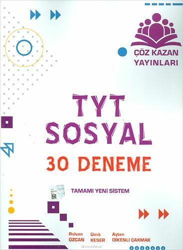 Çöz Kazan Tyt Sosyal Bilimler 30'Lu Deneme Sınavı