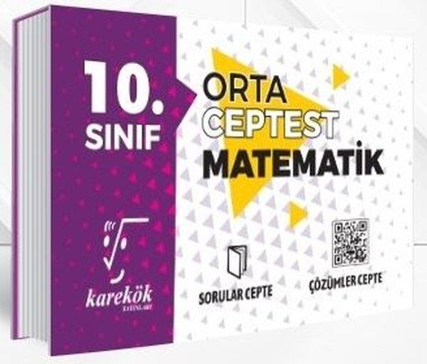 Karekök 10.Sınıf Cep Test Matematik Orta