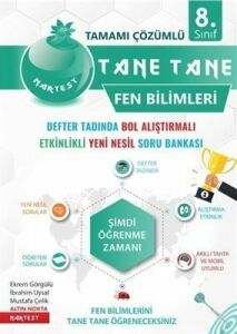 Nartest 8.Sınıf Yeşil Defter Tadında Tane Fen Bilimleri