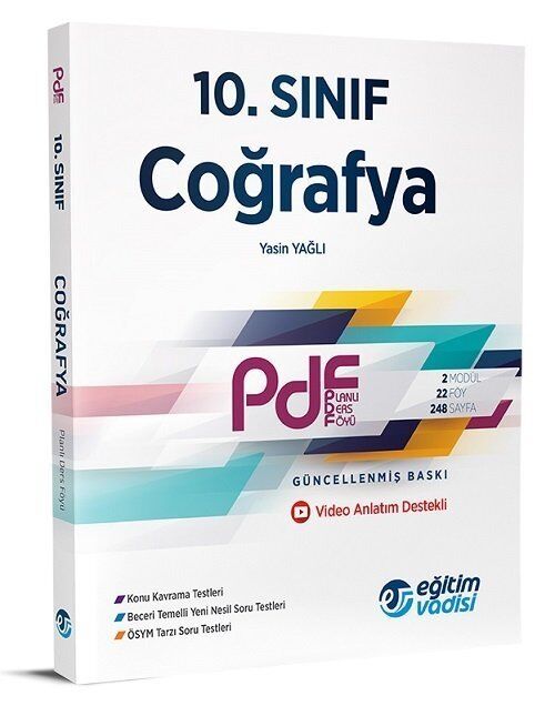 EĞİTİM VADİSİ 10.SINIF (PDF) COGRAFYA