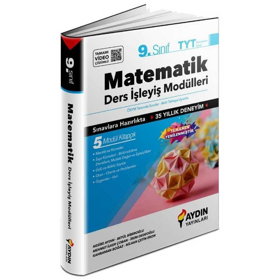 Aydın 9.Sınıf Aydın Matematik Ders İşleyiş Modülleri