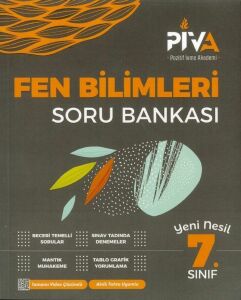 Piva Yayınları 7. Sınıf Fen Bilimleri Soru Bankası