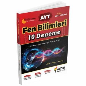 Aydın Ayt Fen Bilimleri 10 Deneme