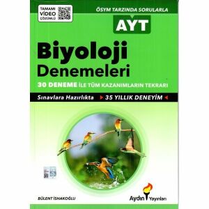 Aydın Ayt Biyoloji 30 Deneme