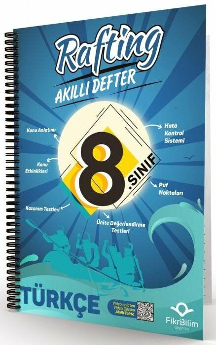 Rafting 8.Sınıf Türkçe Akıllı Defter