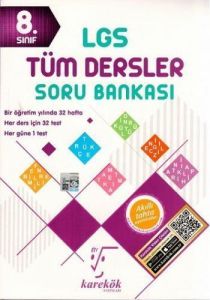 Karekök 8. Sınıf Lgs Tüm Dersler Soru Bankası