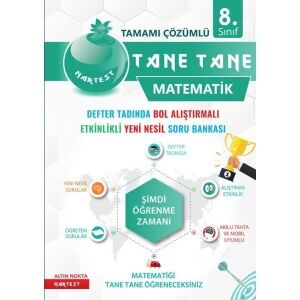 Nartest 8.Sınıf Yeşil Defter Tadında Tane Matematik