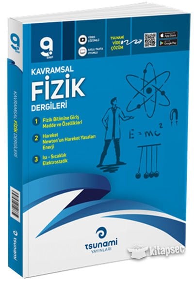 TSUNAMİ 9.SINIF FİZİK KAVRAMSAL DERGİLERİ 3 DERGİ