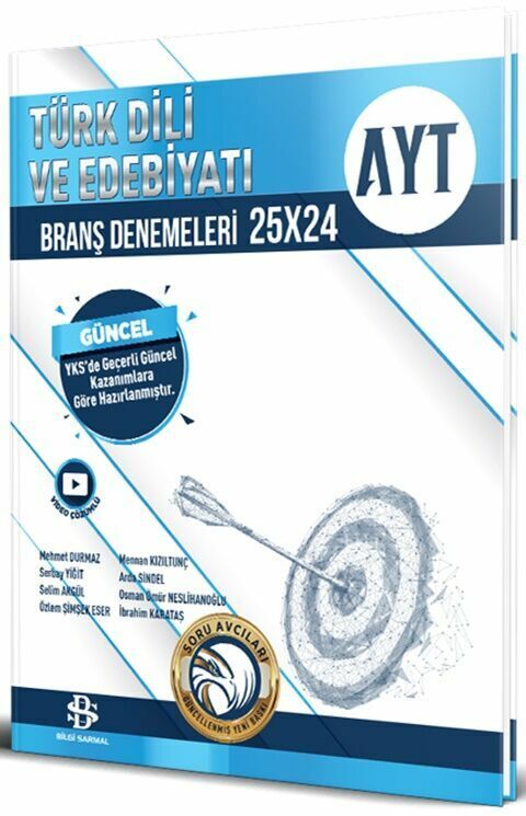 BİLGİ SARMAL YKS AYT DENEME 25 Lİ EDEBİYAT - 2023-24