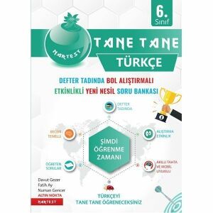 Nartest 6.Sınıf Yeşil Defter Tadında Tane Türkçe