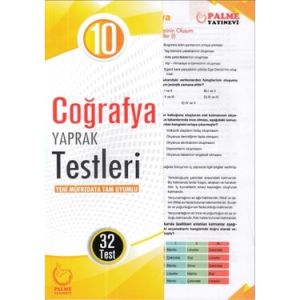 PALME YAPRAK TEST 10.SINIF COĞRAFYA