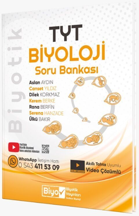 BİYOTİK TYT BİYOLOJİ SORU BANKASI