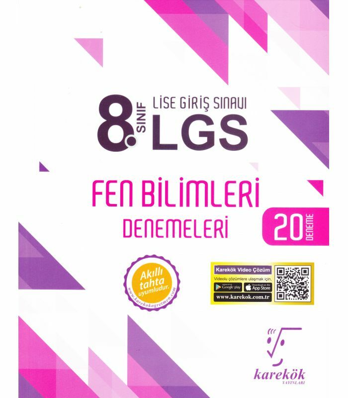 Karekök 8.Sınıf Fen Bilimleri Denemeleri