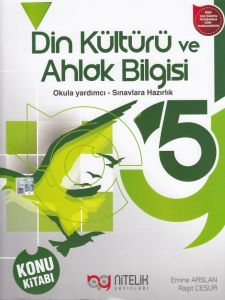 Nitelik Yayınları 5. Sınıf Din Kültürü Ve Ahlak Bilgisi Konu Kitabı