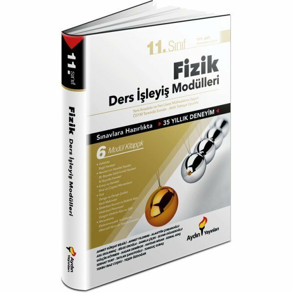 Aydın 11. Sınıf Aydın Fizik Ders İşleyiş Modülleri