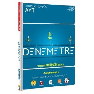 Tonguç Yayınları AYT DENEMETRE Yeni Nesil 12 Matematik Denemesi