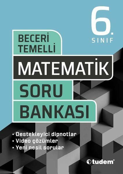 Tudem 6.Sınıf Matematik Beceri Temelli Soru Bankası