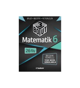 Tudem 6.Sınıf Matematik 3 Boyut