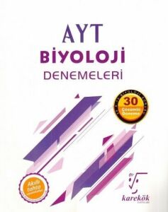 Karekök Yayınları Ayt Biyoloji 30Lu Denemeleri