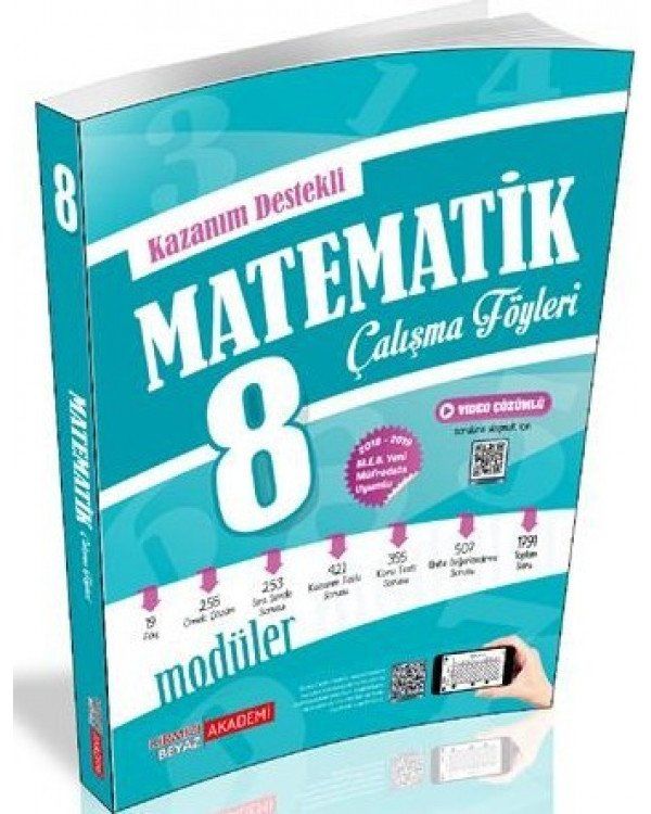 Kırmızı Beyaz Yayınları 8. Sınıf Kep Matematik