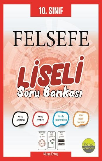 PANO 10. SINIF FELSEFE SORU BANKASI (LİSELİ)