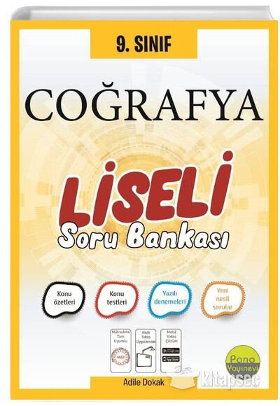 PANO 9. SINIF COĞRAFYA SORU BANKASI (LİSELİ)