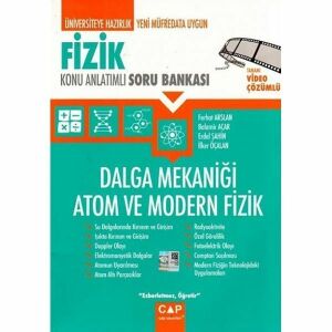 Çap Üniv.Haz Fizik Dalga Mekani Atom Mod Fizik 2020