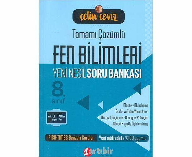 ARTIBİR 8.SINIF ÇETİN CEVİZ FEN BİLİMLERİ YENİ NESİL SORU BANKASI