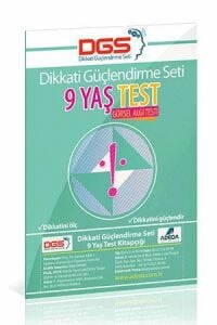 Dikkati Güçlendirme Seti 9 Yaş Test