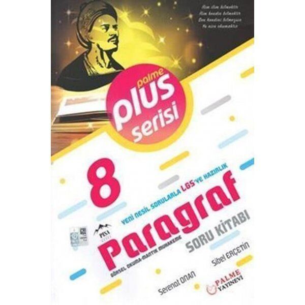 Palme 8.Sınıf Plus Paragraf Soru Kitabı **