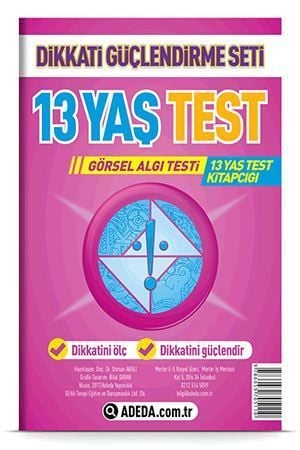 Dikkati Güçlendirme Seti 13 Yaş Test