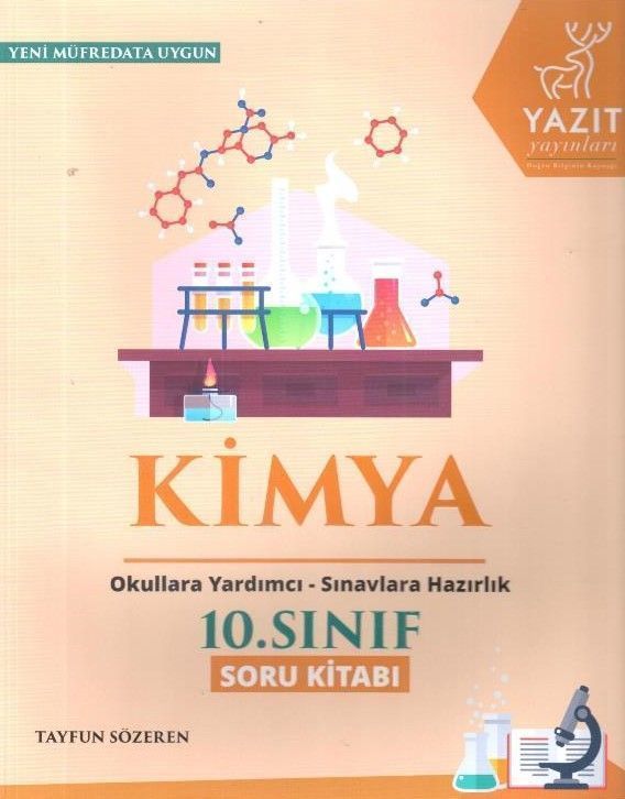 Yazıt Yayınları 10. Sınıf Kimya Soru Kitabı