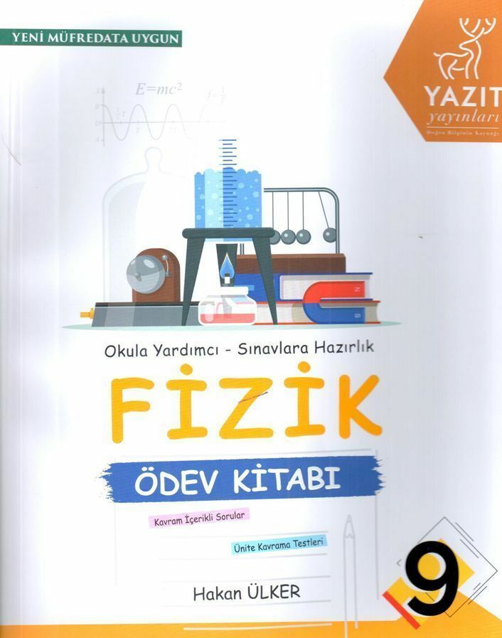 Yazıt Yayınları 9. Sınıf Fizik Ödev Kitabı