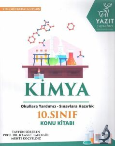 Yazıt Yayınları 10. Sınıf Kimya Konu Kitabı