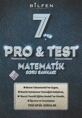 Bilfen 7. Sınıf Pro&Test Matematik Soru Bankası