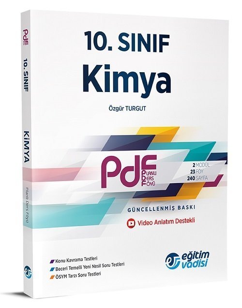 EĞİTİM VADİSİ 10.SINIF PDF KIMYA