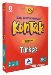 PARAF 8.SINIF TÜRKÇE 36 LI KONTAK DENEME (KONU TAKİP DENEMELERİ)