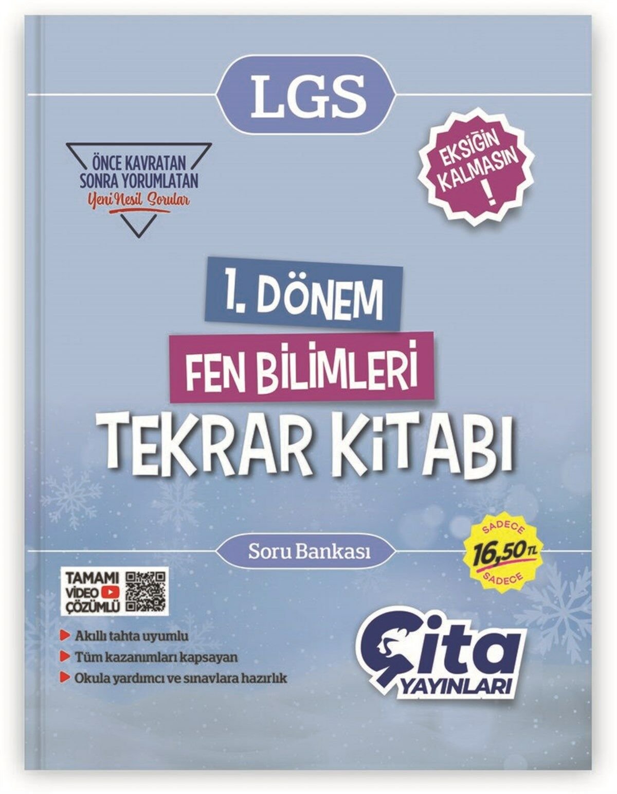 Çita 8.Sınıf Fen Bilimleri 1.Dönem Tekrar Kitabı