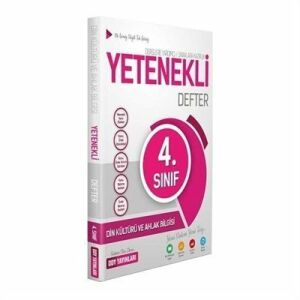 Din Kültürü Ve Ahlak Bilgisi Yetenekli Defter