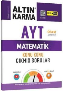 Altın Karma Ayt  Matematik  Konu Konu Çıkmış Sorular