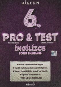 Bilfen 6. Sınıf Pro&Test İngilizce Soru Bankası