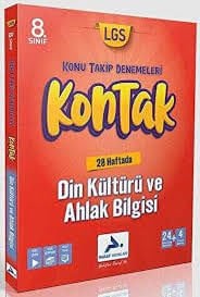 PARAF 8.SINIF DİN KÜLTÜRÜ 36 LI KONTAK DENEME (KONU TAKİP DENEMELERİ)