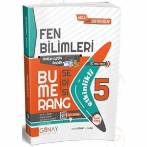 Günay Yayınları 5.Sınıf Bumerang Etkinlikli Fen Bilimleri