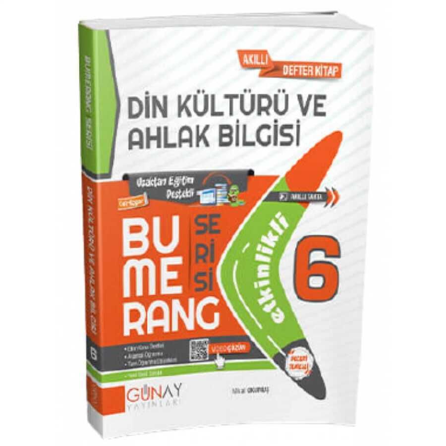 Günay Yayınları 6.Sınıf Bumerang Etkinlikli  Din Kültürü Ve Ahlak Bilgisi