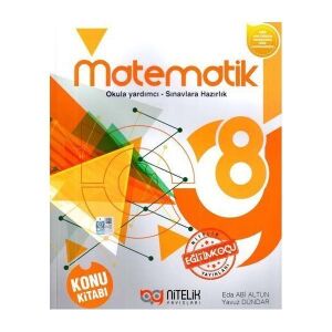 Nitelik 8.Sınıf Matematik Konu Kitabı