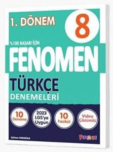 GAMA FENOMEN 8.SINIF TÜRKÇE 1.DÖNEM DENEMELERİ (10 DENEME)