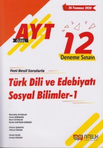 NİTELİK YKS AYT TÜRK DİLİ VE EDEB.SOSYAL BİL.-1 12 DENEME SINAVI *ÖZEL*